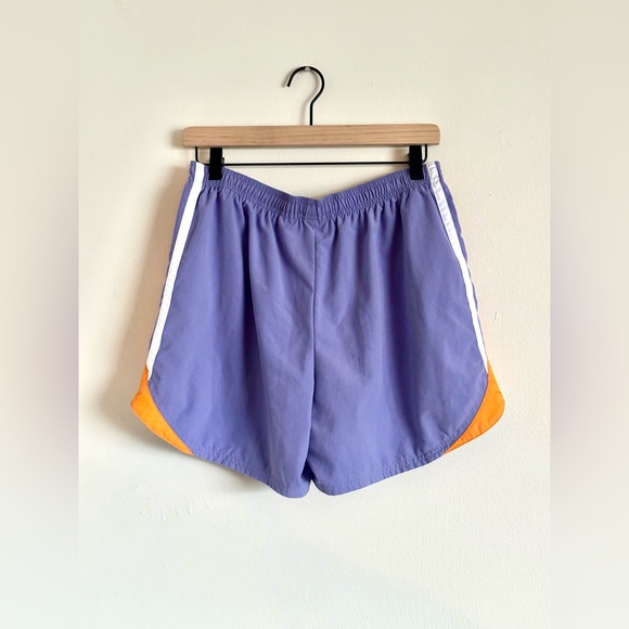 Nike Retro Unlined Athletic Shorts Purple Orange Size Medium - Picture 2 of 5